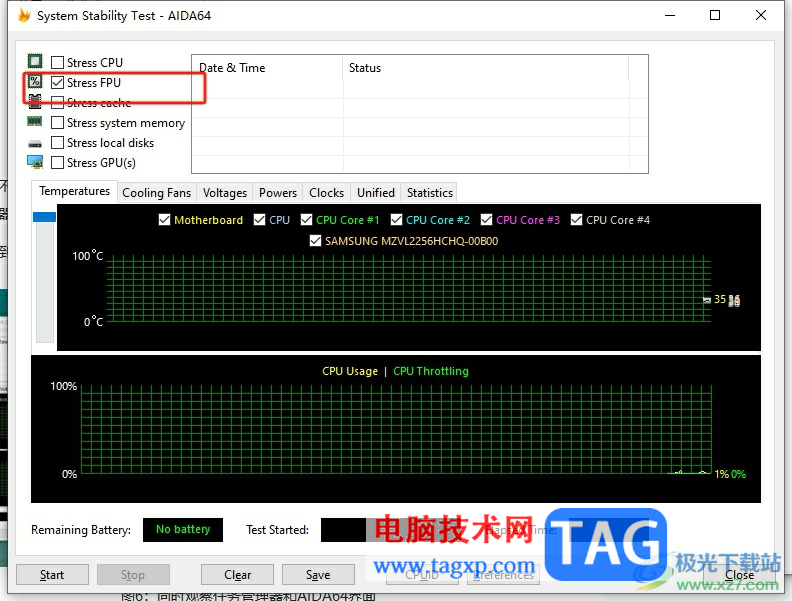 aida64进行cpu测试的教程插图2 aida64进行cpu测试的教程插图2