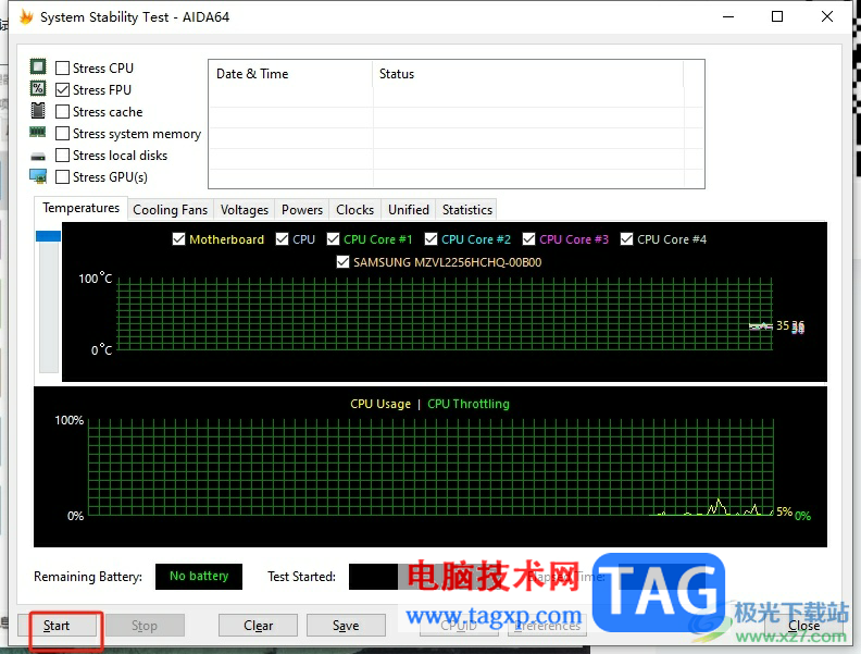 aida64进行cpu测试的教程插图4 aida64进行cpu测试的教程插图4
